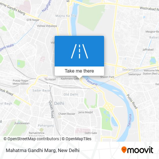 Mahatma Gandhi Marg map