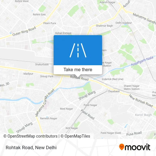 Rohtak Road map