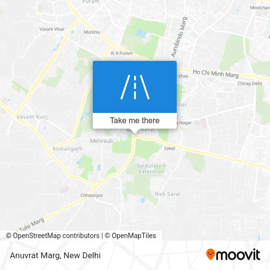 Anuvrat Marg map
