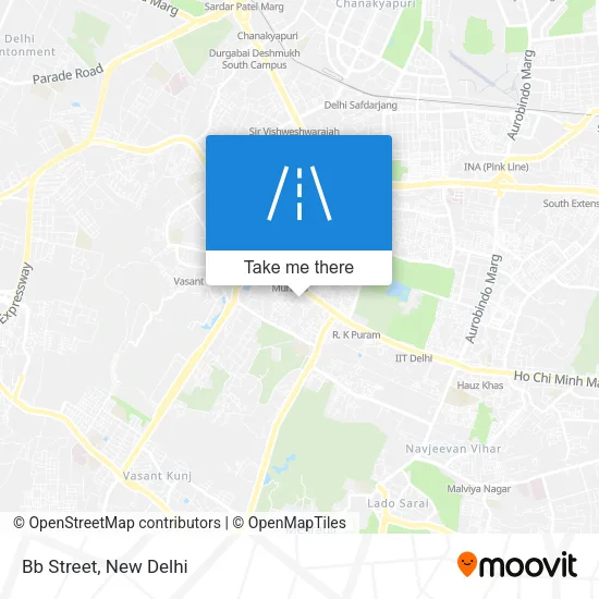 Bb Street map