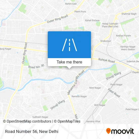 Road Number 56 map