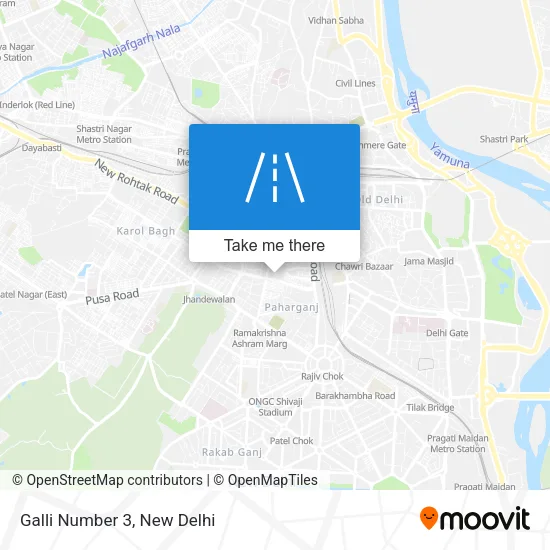 Galli Number 3 map