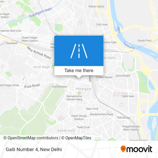 Galli Number 4 map