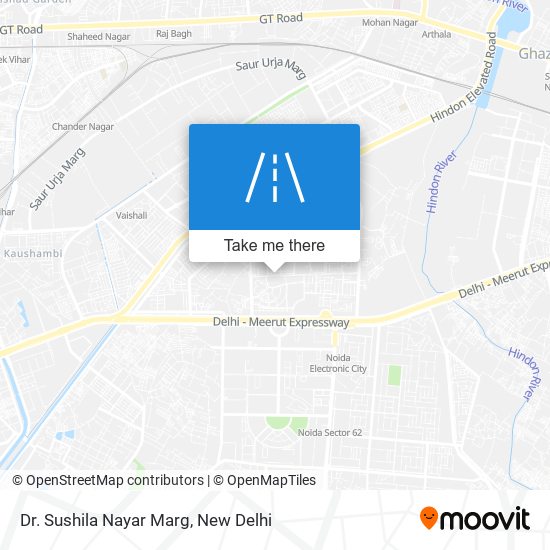 Dr. Sushila Nayar Marg map