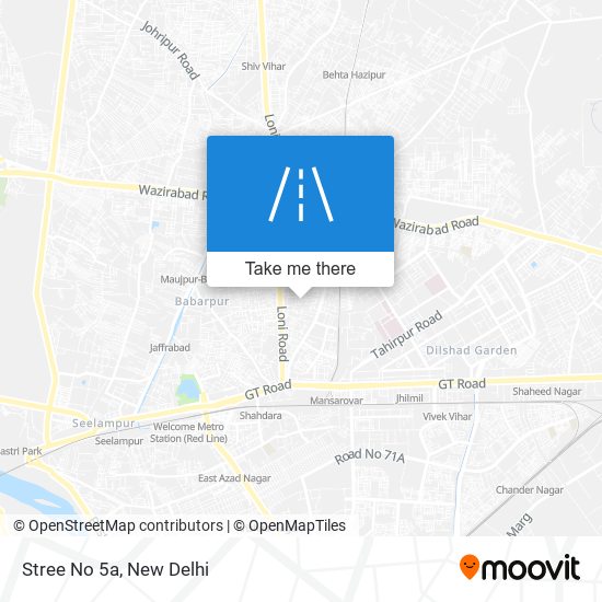 Stree No 5a map