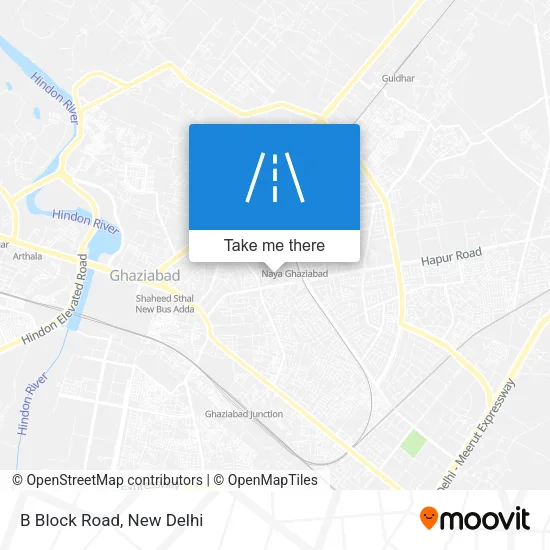 B Block Road map