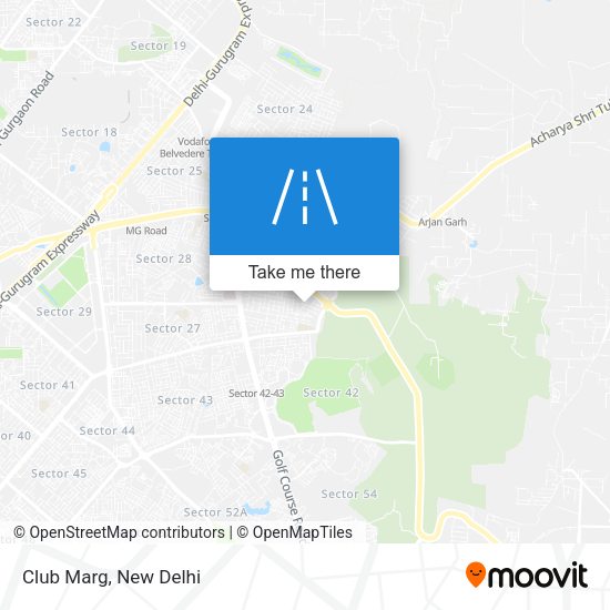 Club Marg map