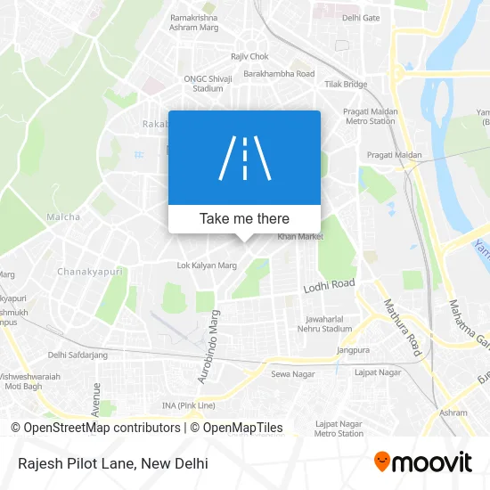 Rajesh Pilot Lane map