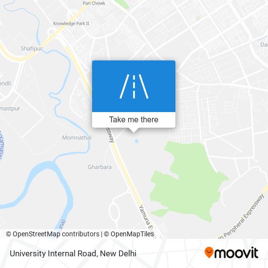 University Internal Road map