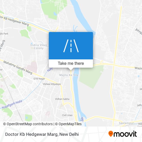 Doctor Kb Hedgewar Marg map