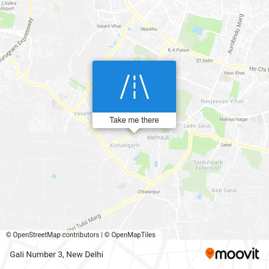 Gali Number 3 map