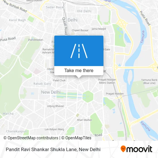 Pandit Ravi Shankar Shukla Lane map