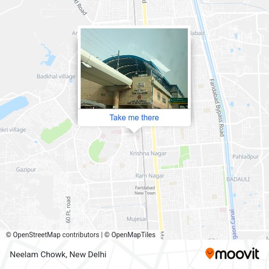 Neelam Chowk map