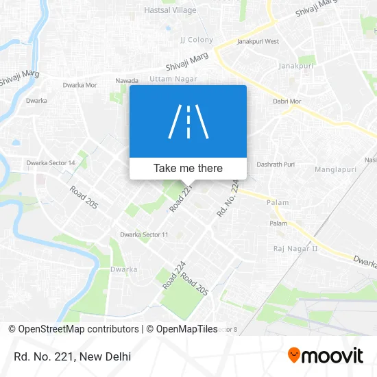Rd. No. 221 map