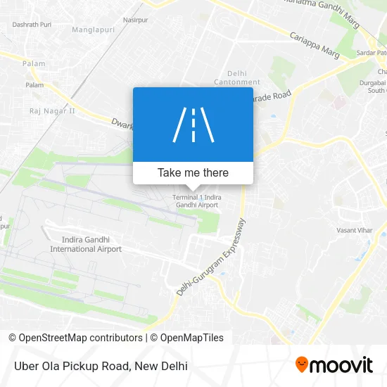 Uber Ola Pickup Road map