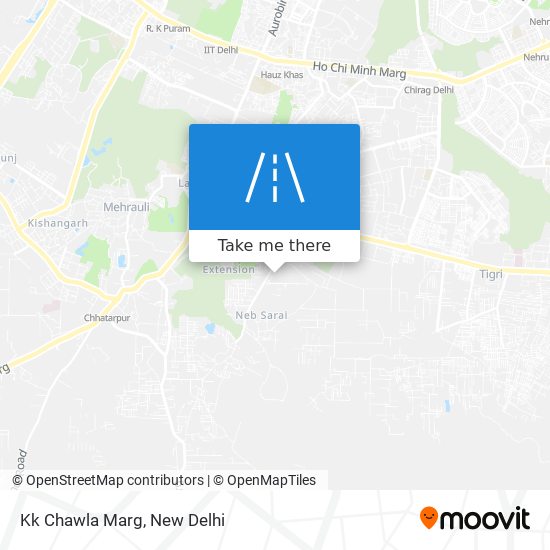 Kk Chawla Marg map