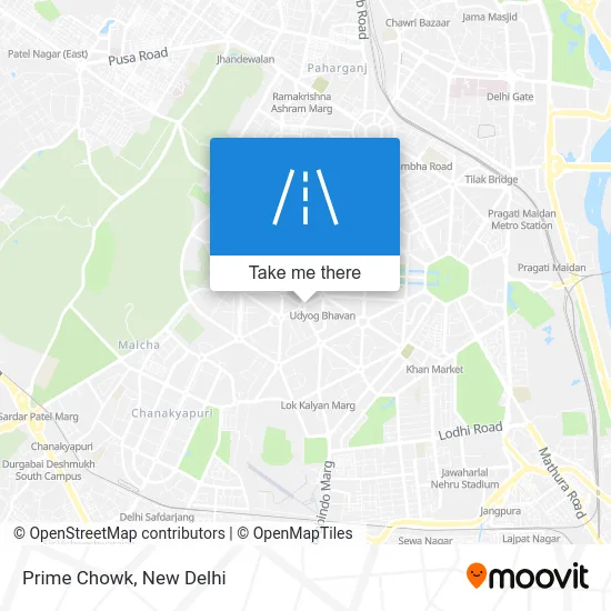 Prime Chowk map