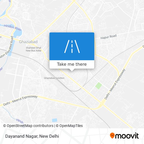 Dayanand Nagar map