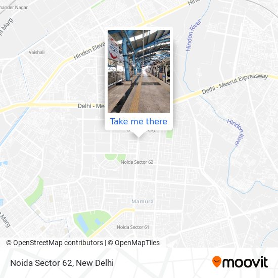 Noida Sector 62 map