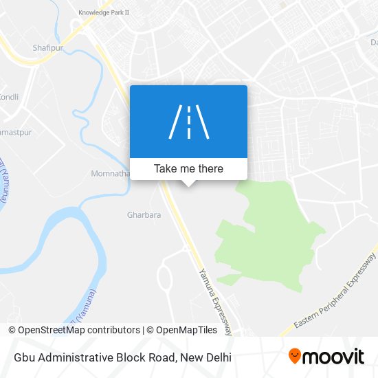 Gbu Administrative Block Road map