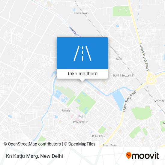 Kn Katju Marg map