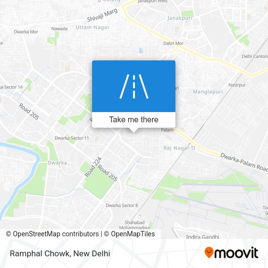 Ramphal Chowk map