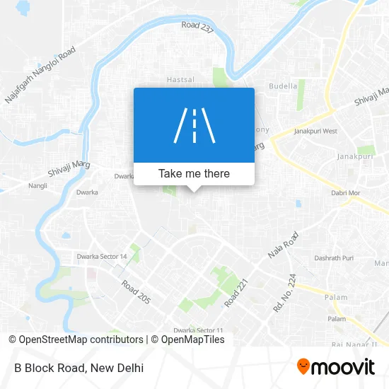 B Block Road map