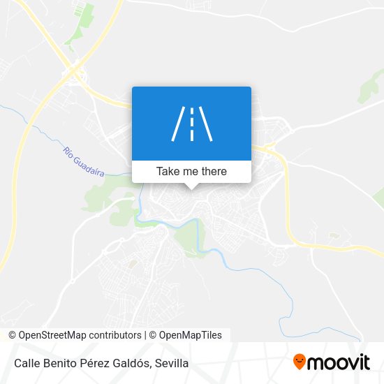 Calle Benito Pérez Galdós map