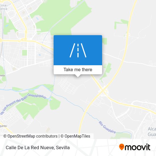 Calle De La Red Nueve map