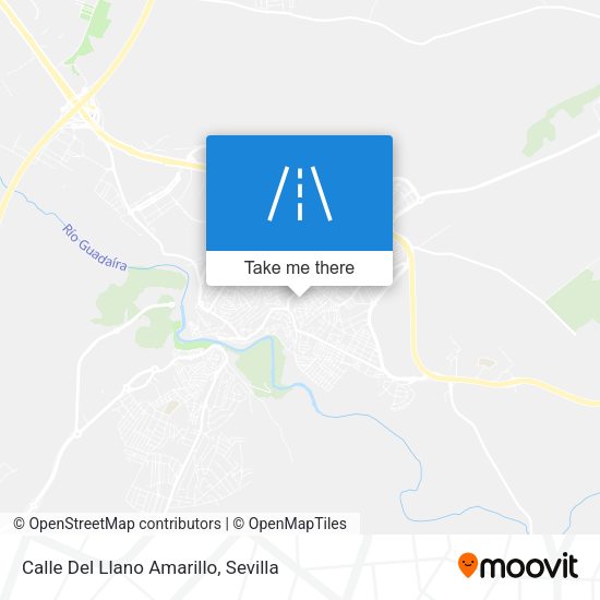 Calle Del Llano Amarillo map