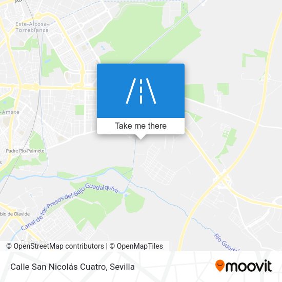 Calle San Nicolás Cuatro map