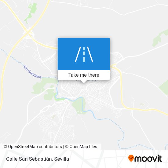 Calle San Sebastián map