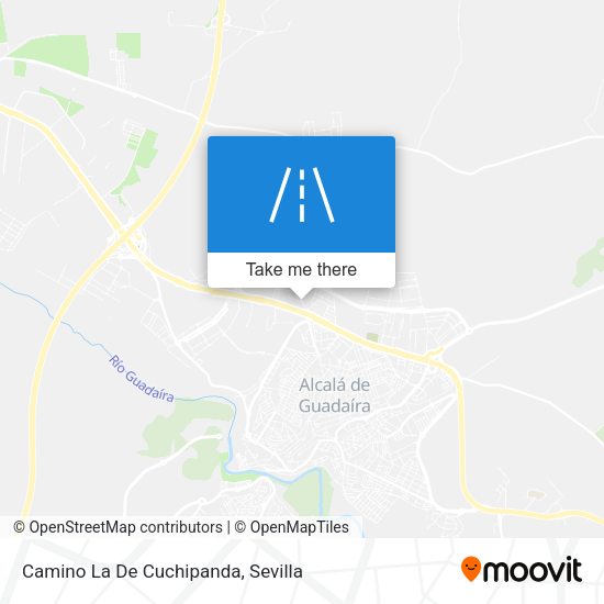 Camino La De Cuchipanda map