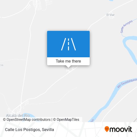 Calle Los Postigos map