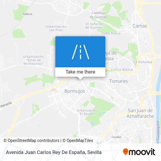 Avenida Juan Carlos Rey De España map