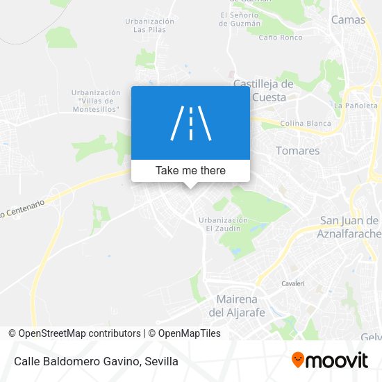 Calle Baldomero Gavino map