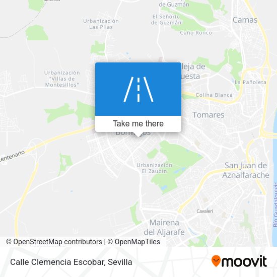 Calle Clemencia Escobar map