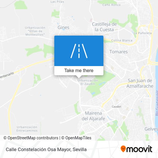 Calle Constelación Osa Mayor map