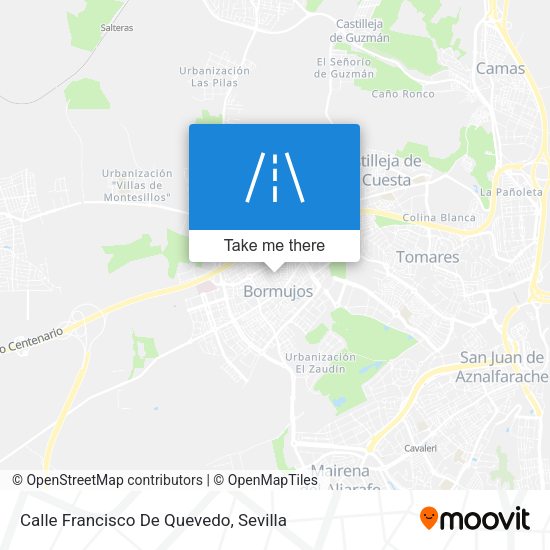 Calle Francisco De Quevedo map