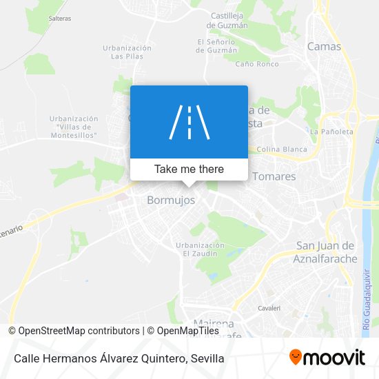 Calle Hermanos Álvarez Quintero map