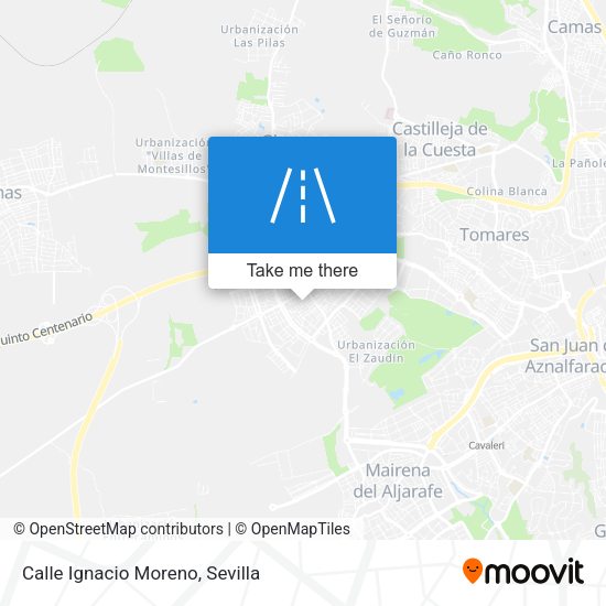 Calle Ignacio Moreno map