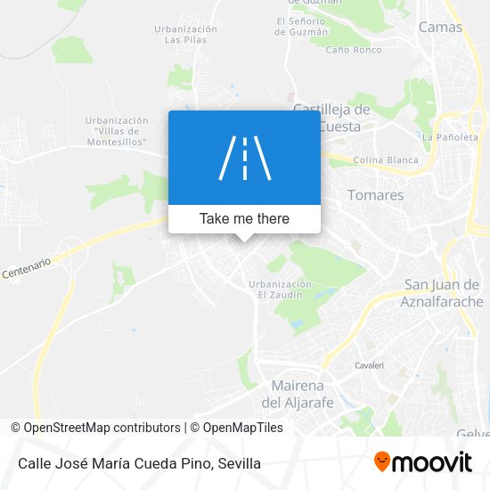 Calle José María Cueda Pino map