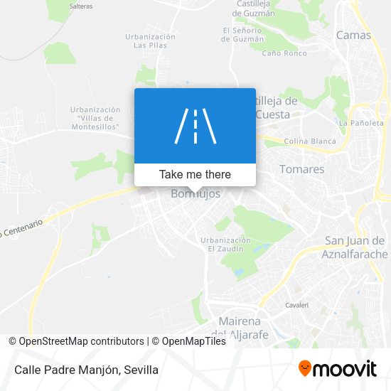 Calle Padre Manjón map