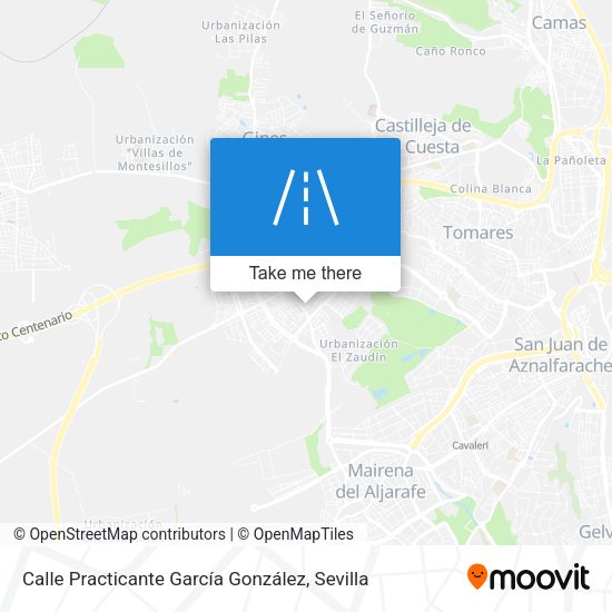 Calle Practicante García González map