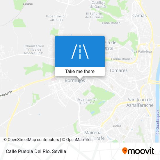 Calle Puebla Del Río map