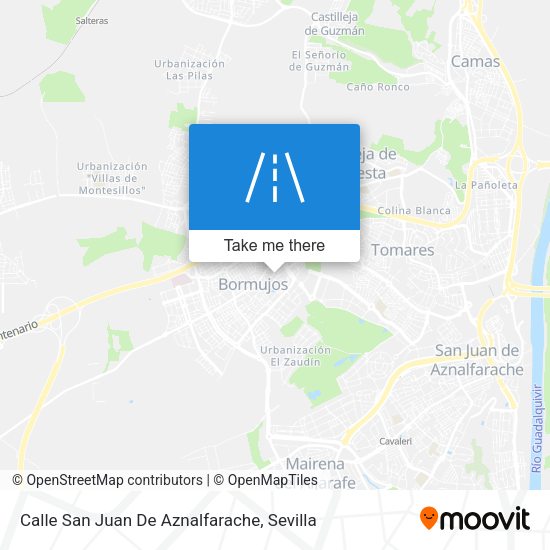 Calle San Juan De Aznalfarache map