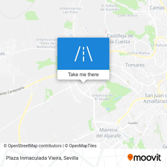 Plaza Inmaculada Vieira map