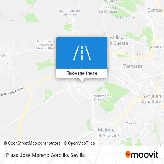 Plaza José Moreno Gordillo map