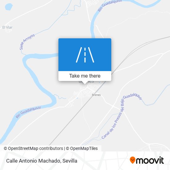 Calle Antonio Machado map