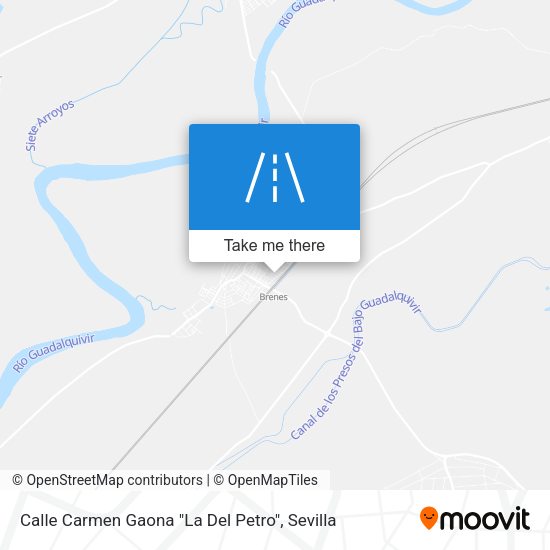 Calle Carmen Gaona "La Del Petro" map